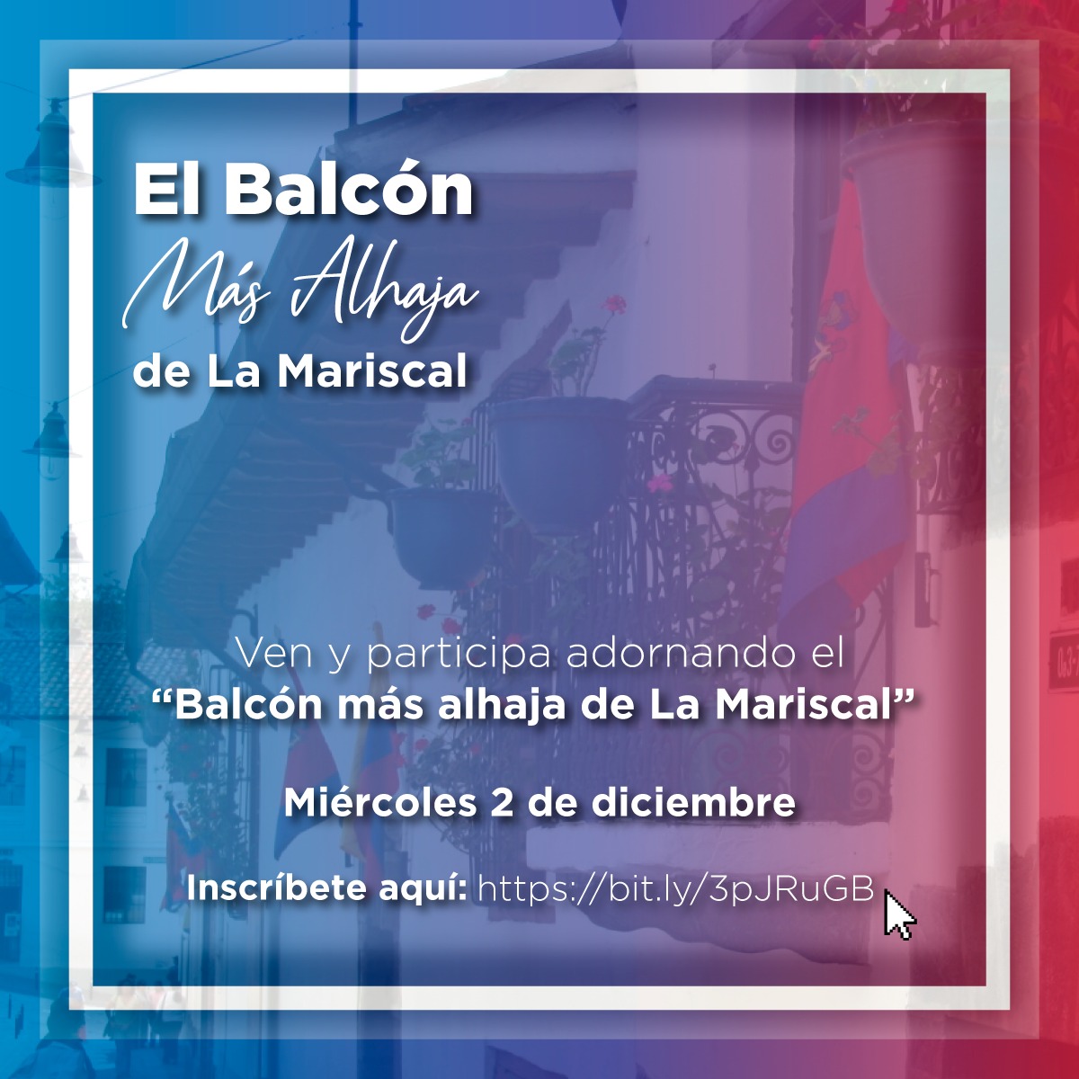 El balcón más alhaja de La Mariscal